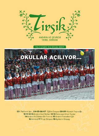 Tirşik Dergisi 5. Sayı