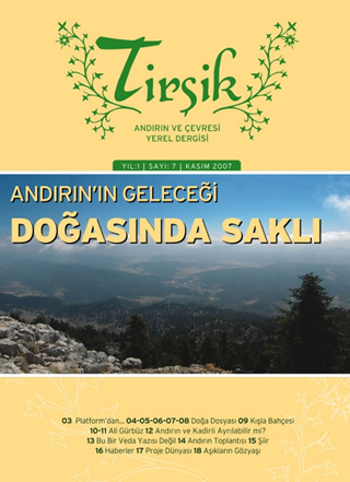 Tirşik Dergisi 7. Sayı