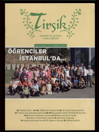 Tirşik Dergisi 3. Sayı